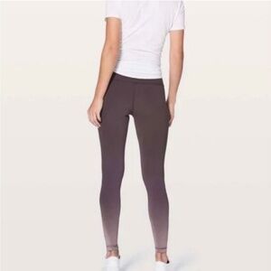 Women’s lululemon purple ombré leggings